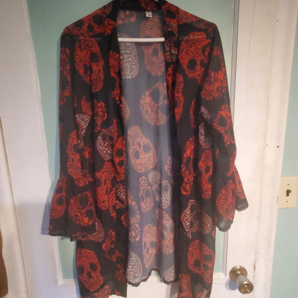 Candy Skull Kimono
